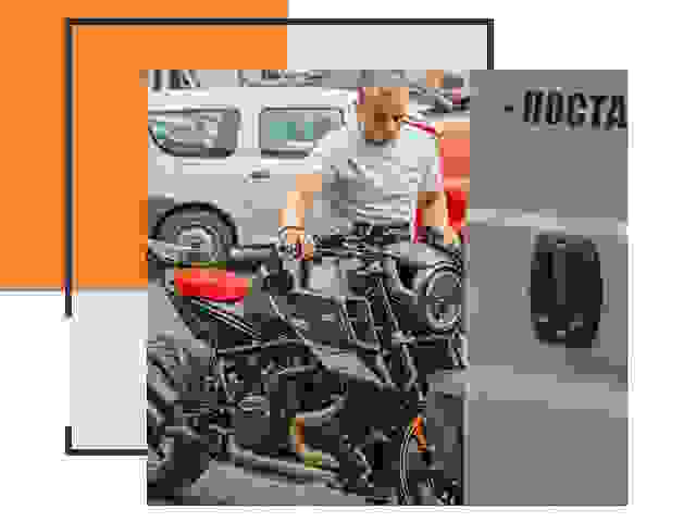 Перевозка мотоцикла по России - Услуги Перевозка-Бря